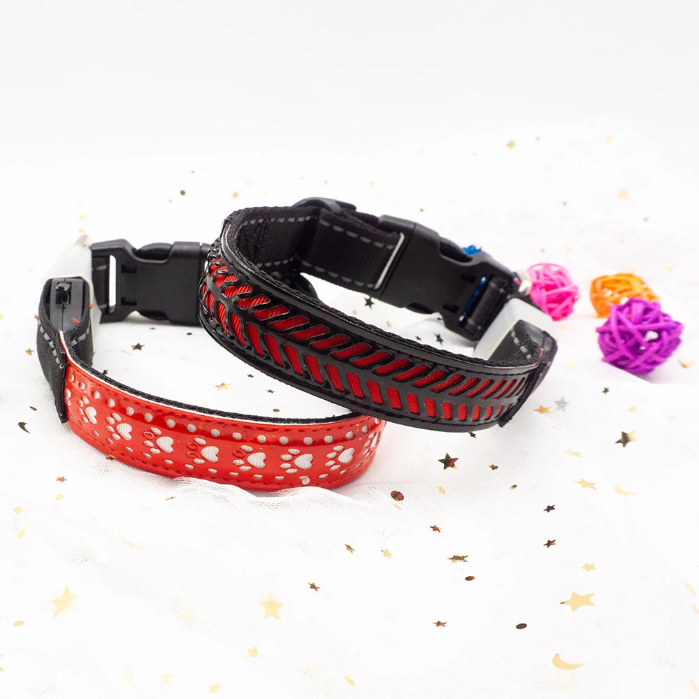 Luminous Pattern Collar for Dogs