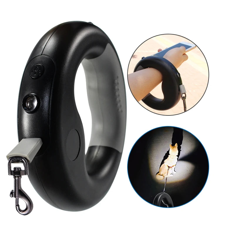 Automatic Retractable Dog Traction Rope