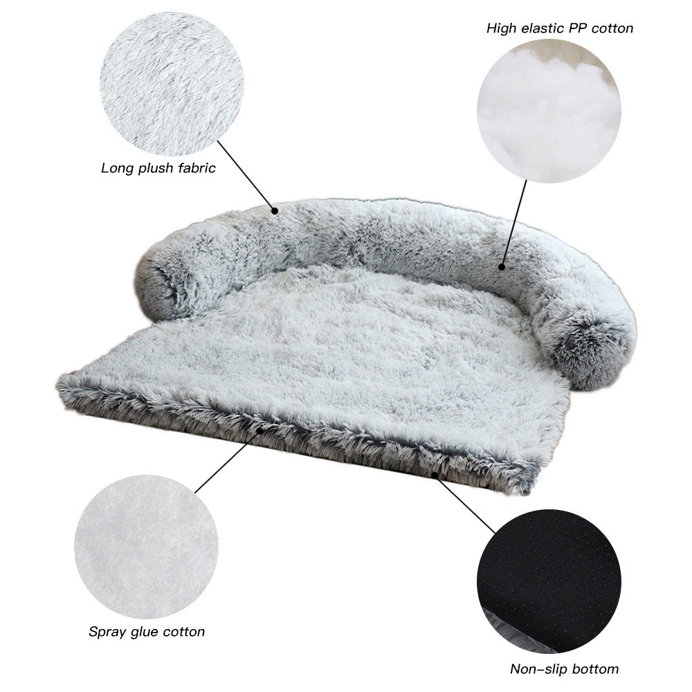 Washable Pet Sofa Bed Calming Bed